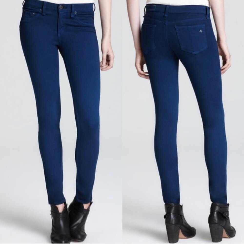 Rag and Bone The Legging Federal Blue Jeans Skinny Midrise 27